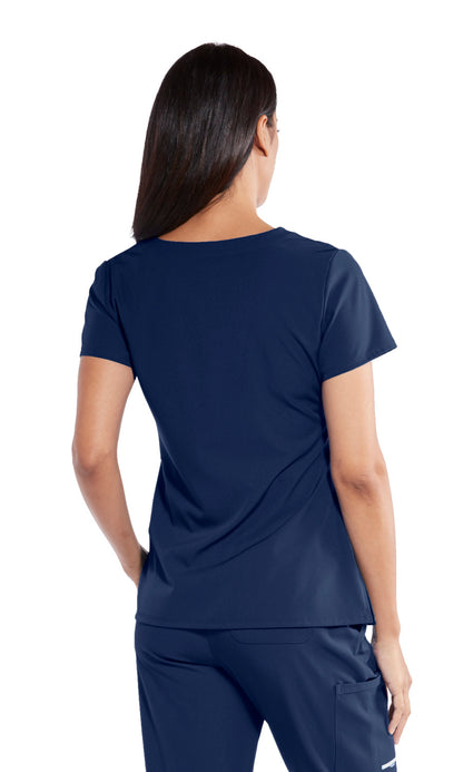 Skechers Vitality SKT064 Charge Scrub Top Navy