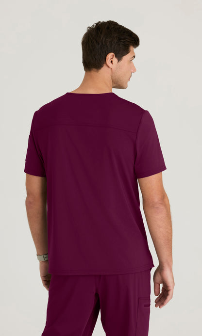 Grey's Anatomy Knits GRST275 Clarity Top Wine - back