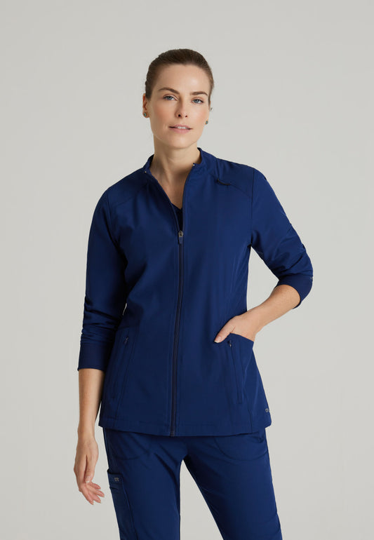 Barco One BOW894 Venture Scrub Jacket Indigo