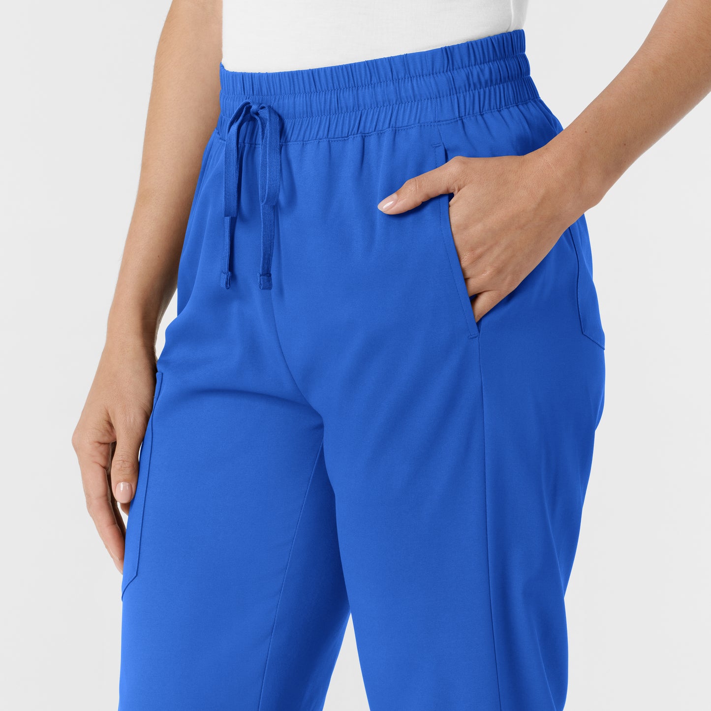 Boundless 5251 Bootcut Scrub Pants Royal Model Image Alternate | Wink