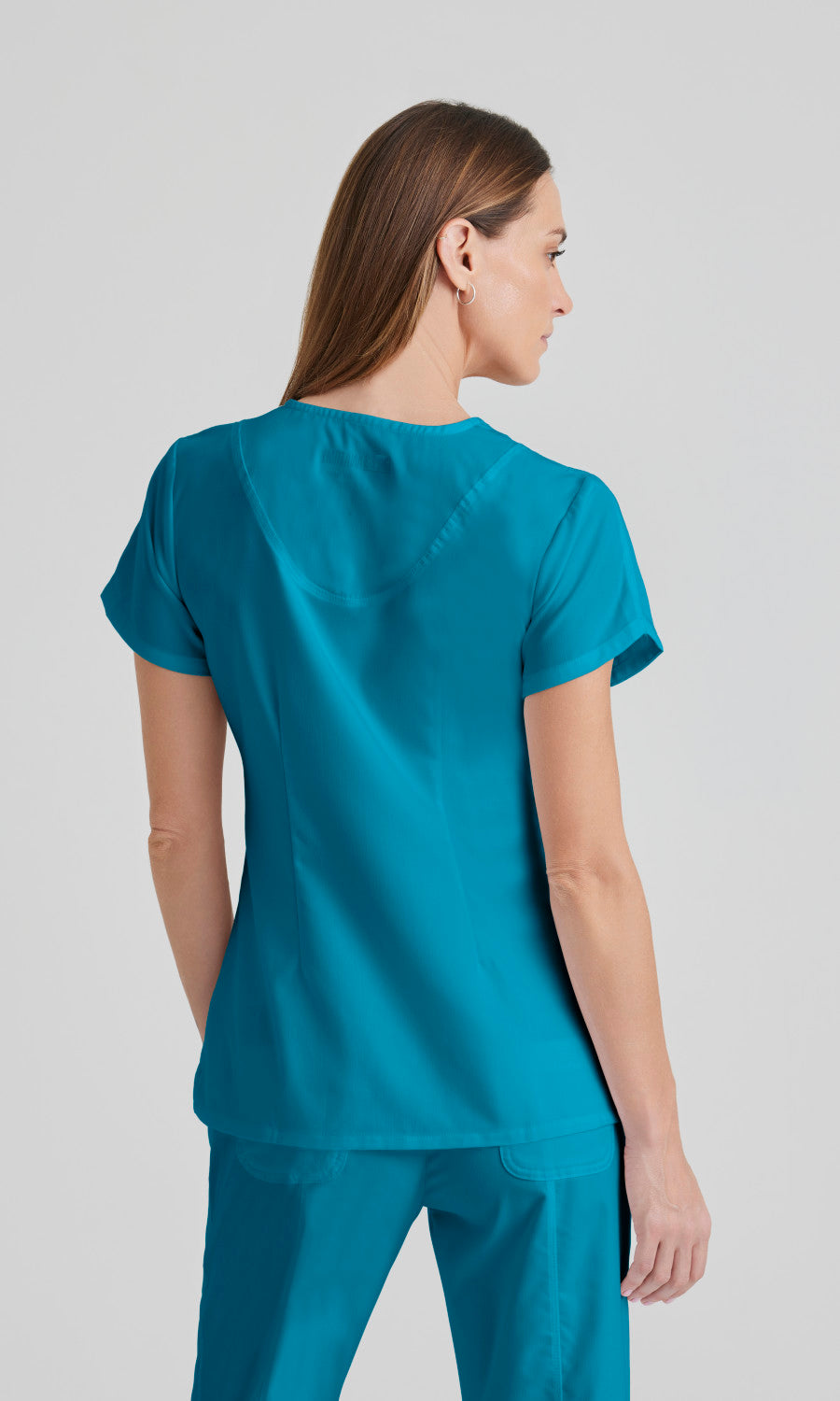 Grey's Anatomy 41423 Cora Scrub Top Bahama