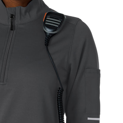 Rugged Flex C82912 Women's Half Zip Pewter