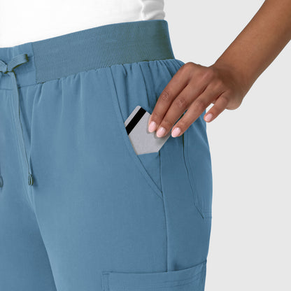 Nova 5132 Women's Jogger Utility Scrub Pants Pacific Blue