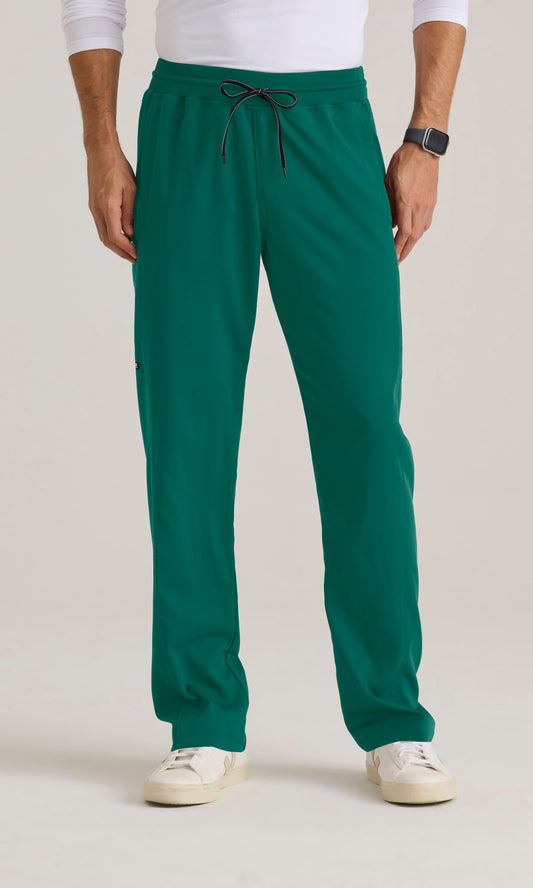 Grey's Anatomy Stretch GRSP617 Hudson Scrub Pants Hunter Green
