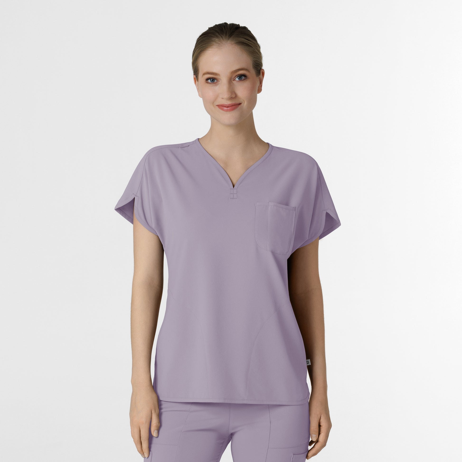 RENEW 6634 Women's Dolman Scrub Top Wisteria