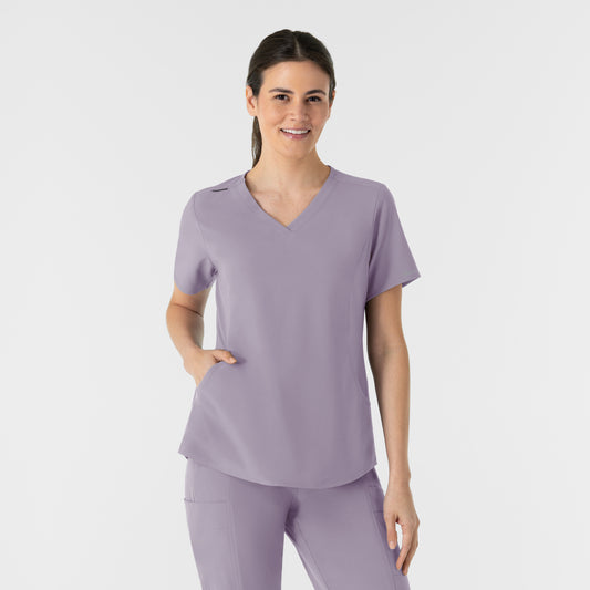 RENEW 6254 Women's V-Neck Scrub Top Wisteria