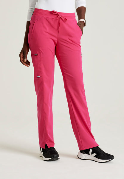 Greys Anatomy Stretch GRSP500 Kim Scrub Pants Vibrance Pink