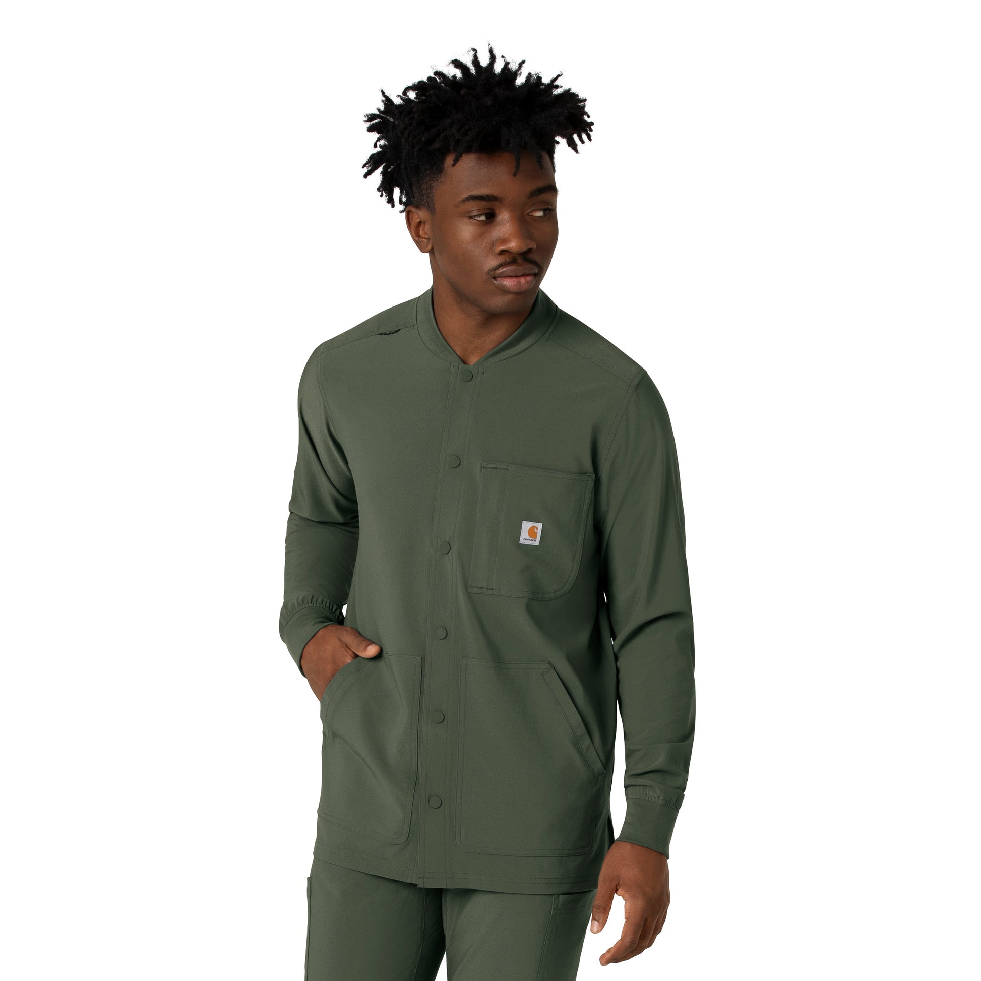 Force Cross-Flex C86210 Men's Shirt Jacket Olive