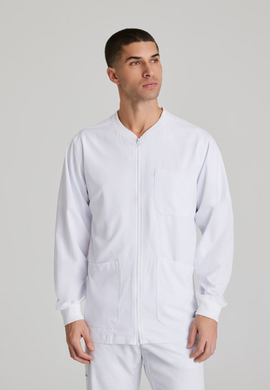 Skechers SK0408 Structure Scrub Jacket White