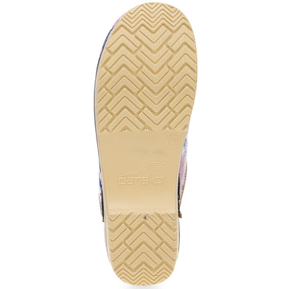 Dansko Professional Pink Bloom Patent Classic Clog