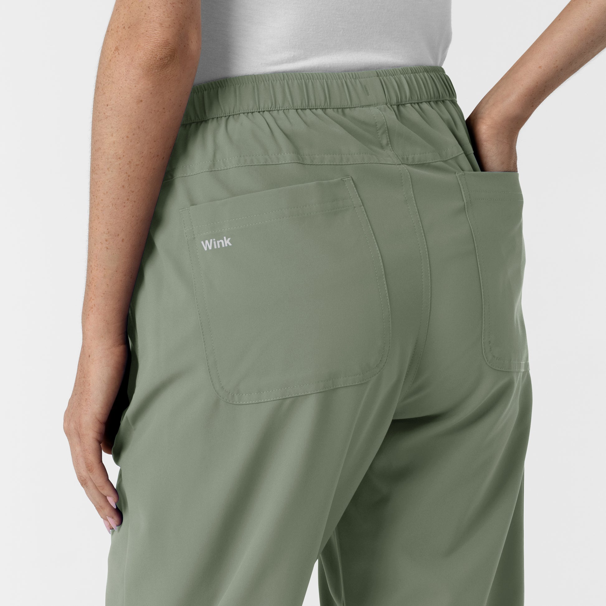 NURTUR 5280 Women's Slim Leg Scrub Pants Sage