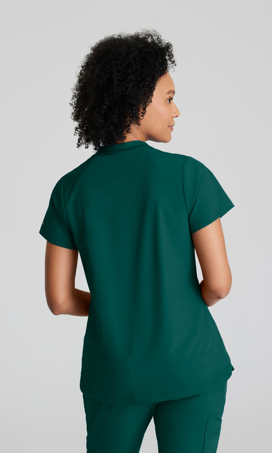 Barco One BOT216 Flux Scrub Top Hunter Green