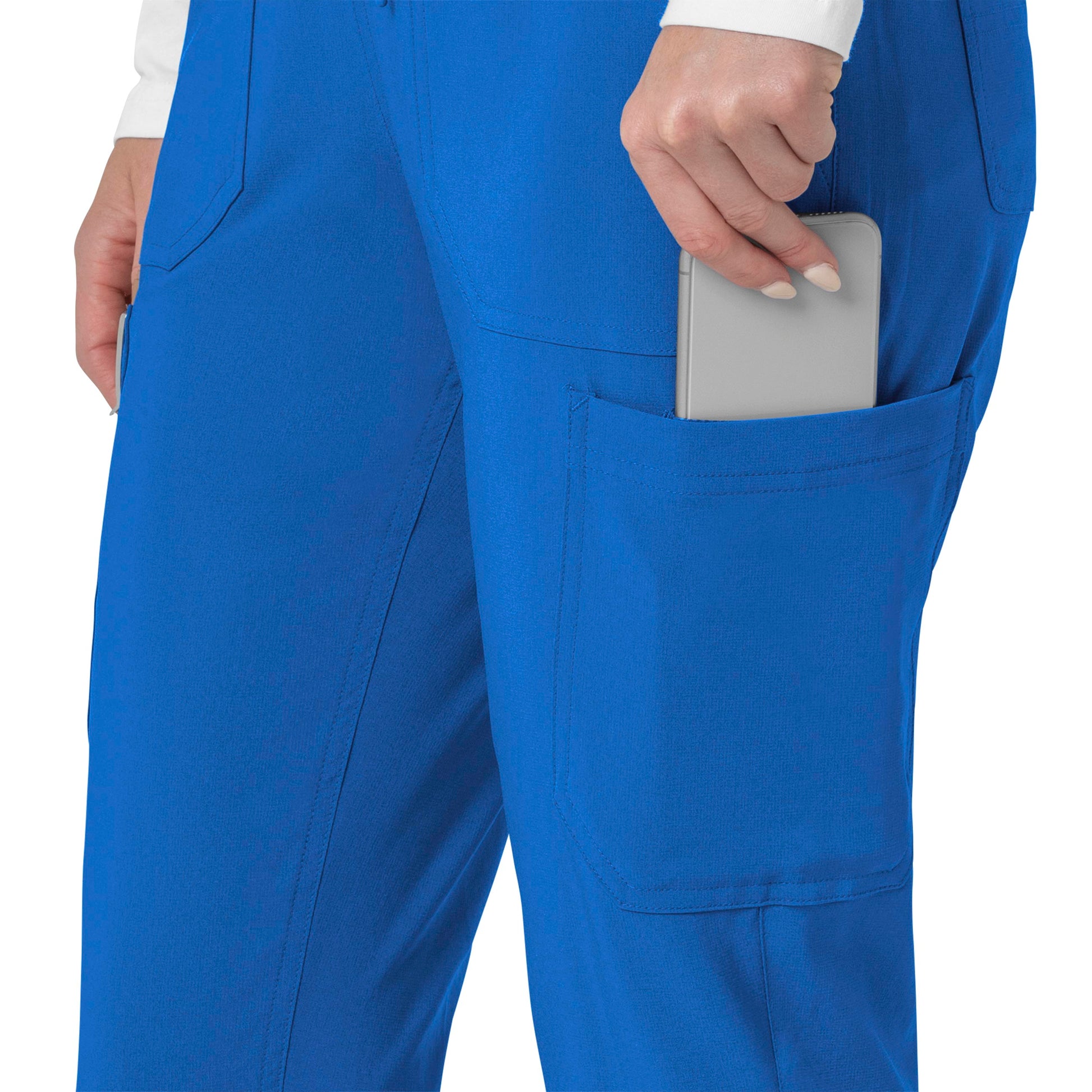 Force Cross-Flex C53110 Cargo Jogger Scrub Pants Royal Model Image Alternate | Carhartt