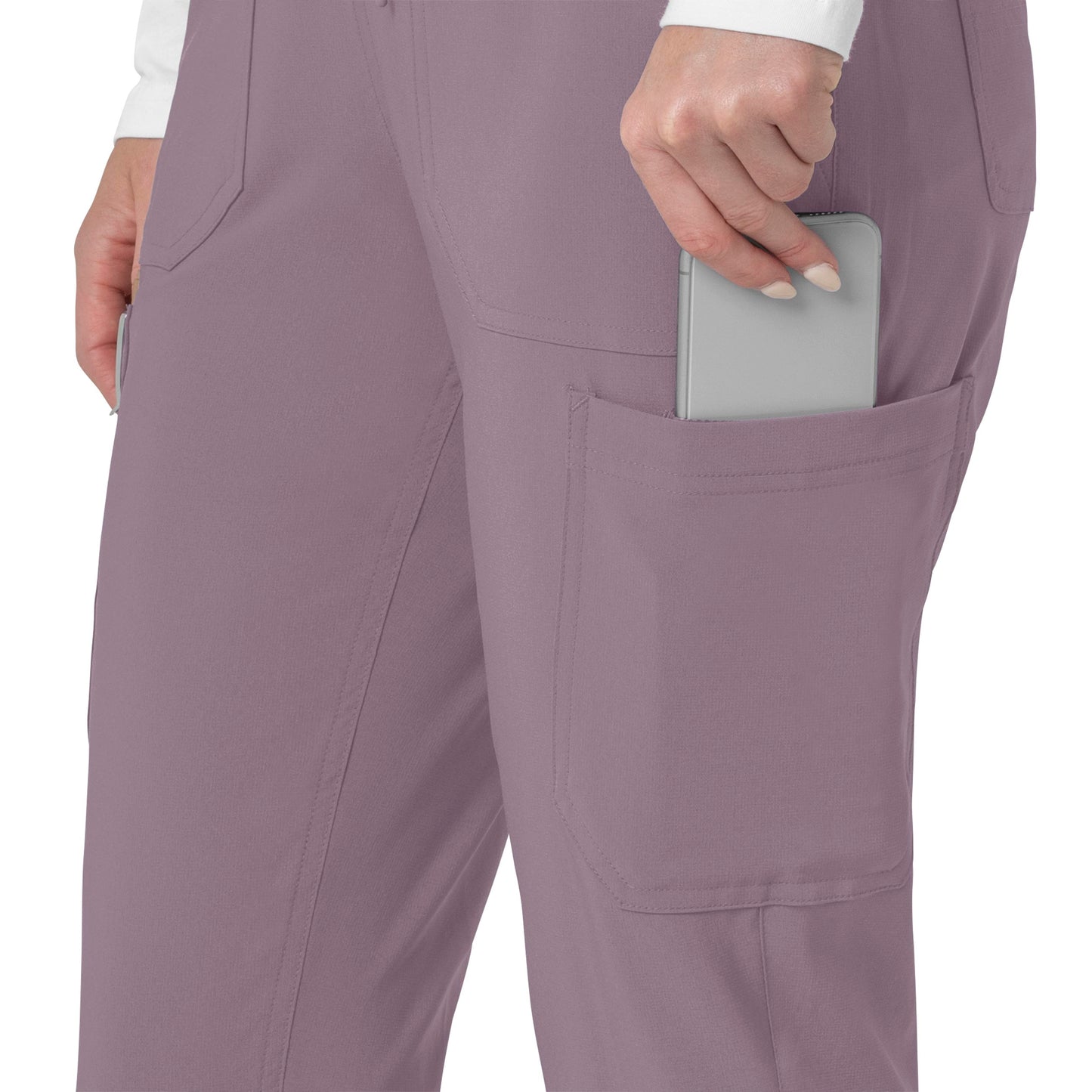 Force Cross-Flex C53110 Cargo Jogger Scrub Pants Lavender Mist Model Image Alternate | Carhartt