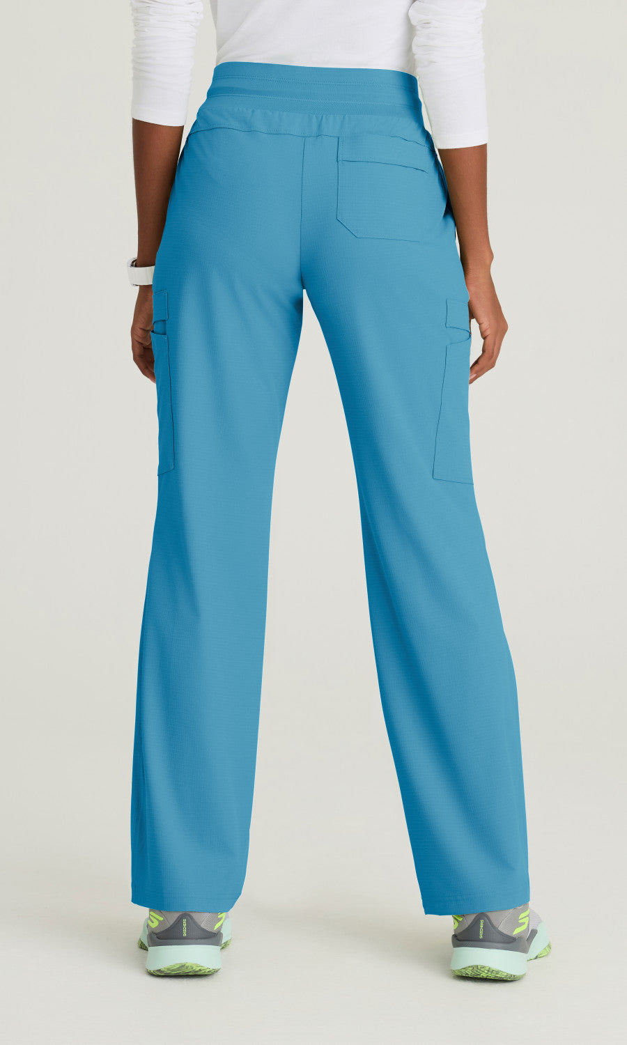 Skechers Ripstop SKP712 Explore Pant Bluewater - back