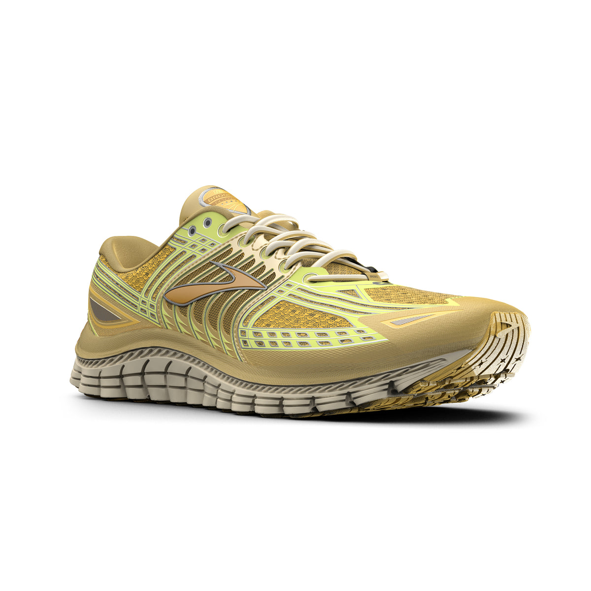 Brooks Glycerin 12 Yellow/Moss/Afterglow