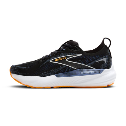 Brooks Men's Glycerin GTS 22 Black/Country Blue/Orange Pop