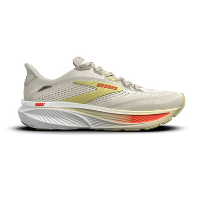 Brooks Men's Ghost 18 Tofu/Eucalyptus/Lemonade