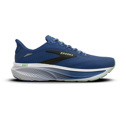 Brooks Men's Ghost 18 Marlin/PatinaGreen/Black