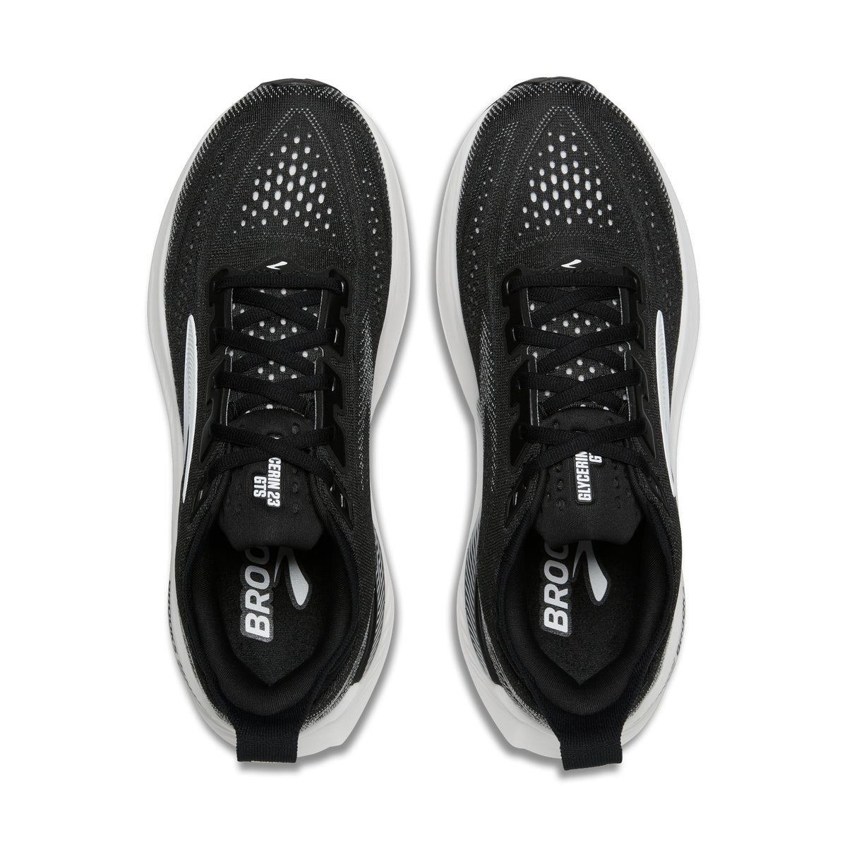 Brooks Men's Glycerin GTS 23 Black/Grey/White