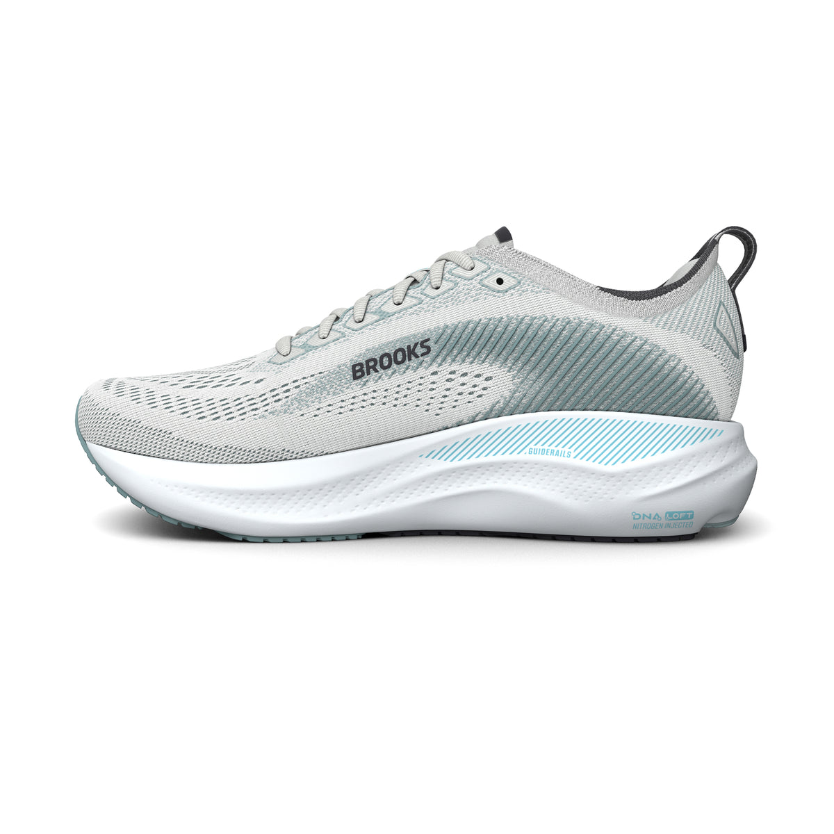 Brooks Men's Adrenaline GTS 26 Blanc/Mist/TechnoBlue