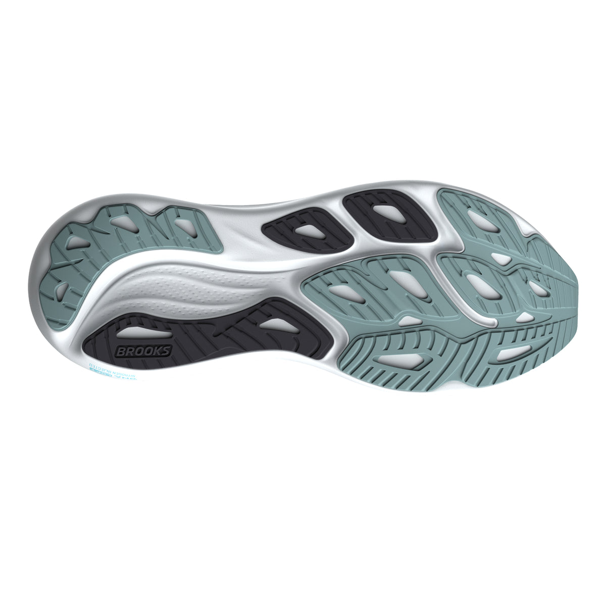 Brooks Men's Adrenaline GTS 26 Blanc/Mist/TechnoBlue