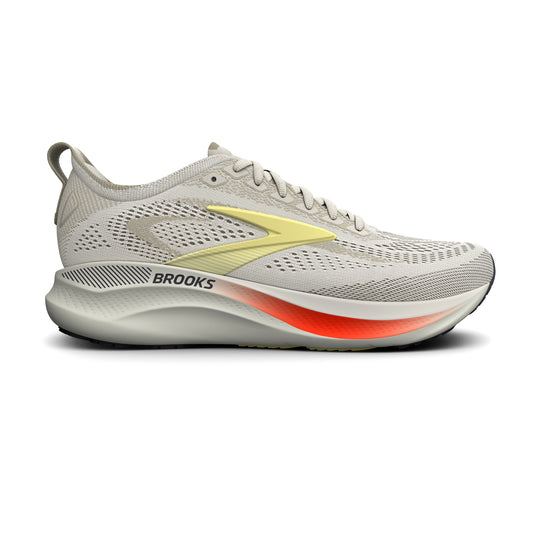 Brooks Men's Adrenaline GTS 26 Tofu/Lemonade/FieryCoral
