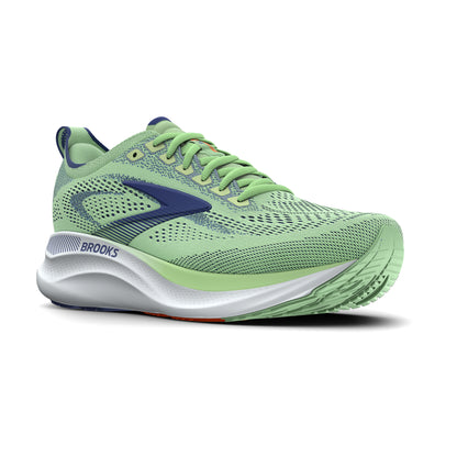 Brooks Men's Adrenaline GTS 26 Green/Marlin/RedOrange