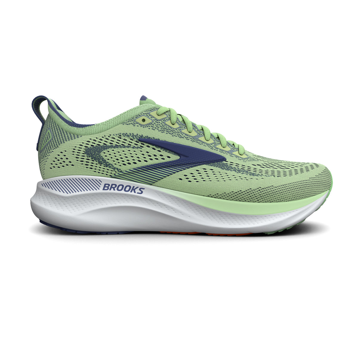 Brooks Men's Adrenaline GTS 26 Green/Marlin/RedOrange