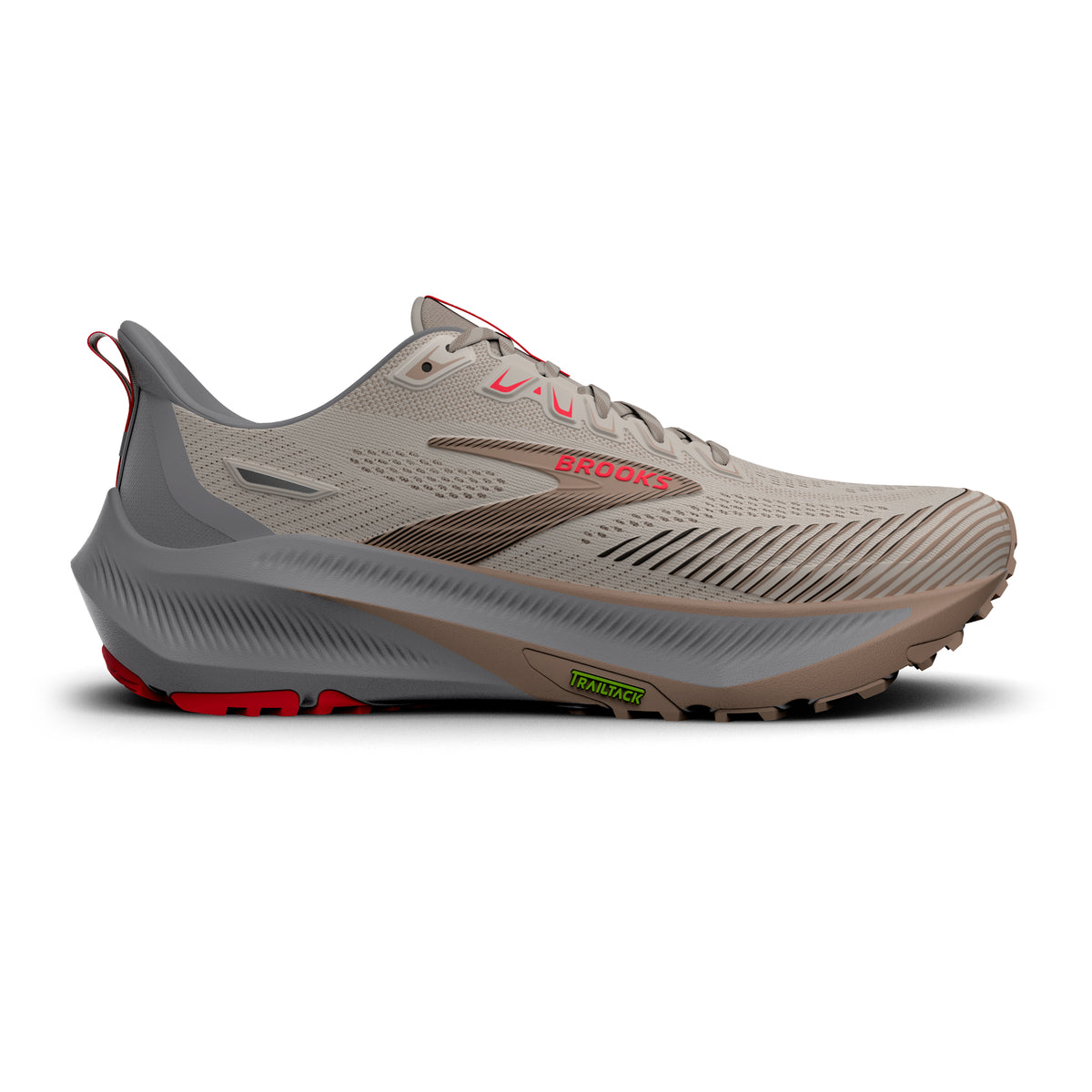 Brooks Men's Ghost Trail 2 Silver/Stucco/Spark