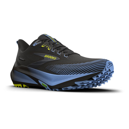 Brooks Men's Ghost Trail 2 Black/Cornflower/Citron