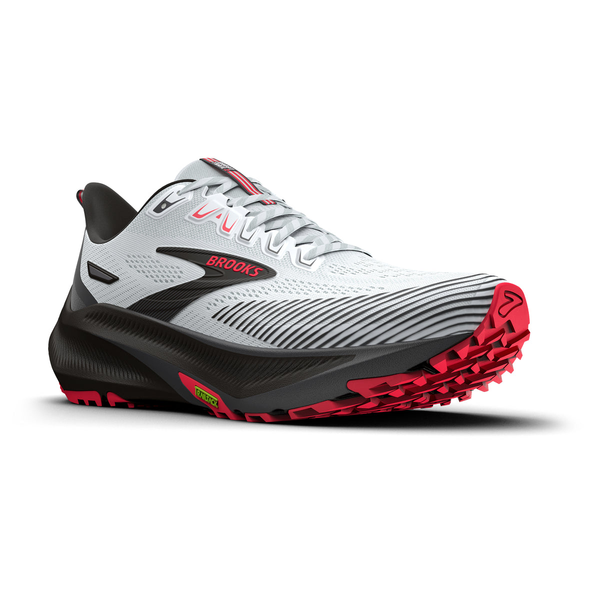 Brooks Men's Ghost Trail 2 White/Blue/BlackOyster