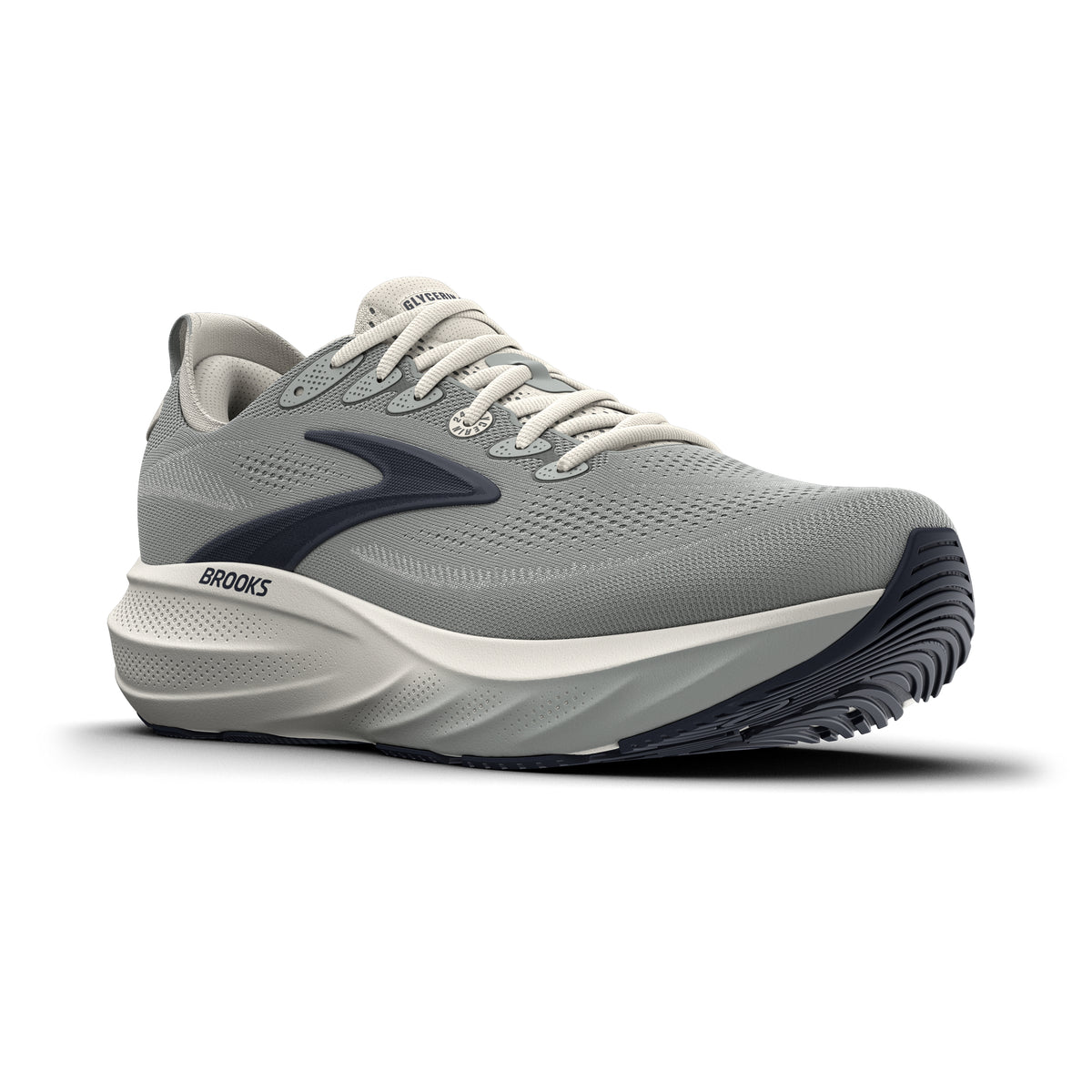 Brooks Men's Glycerin 24 StormGrey/Coconut/Navy