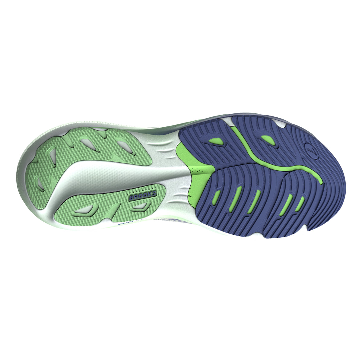Brooks Men's Glycerin 24 Grey/Marlin/Green