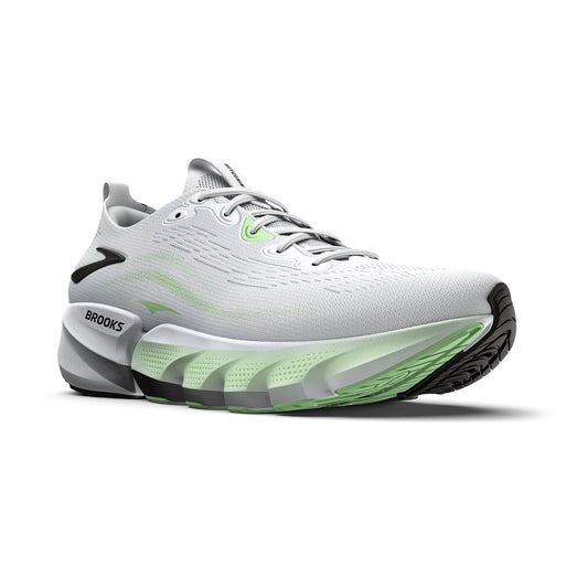 Brooks Men's Glycerin Flex 2 White/PatinaGreen/Black