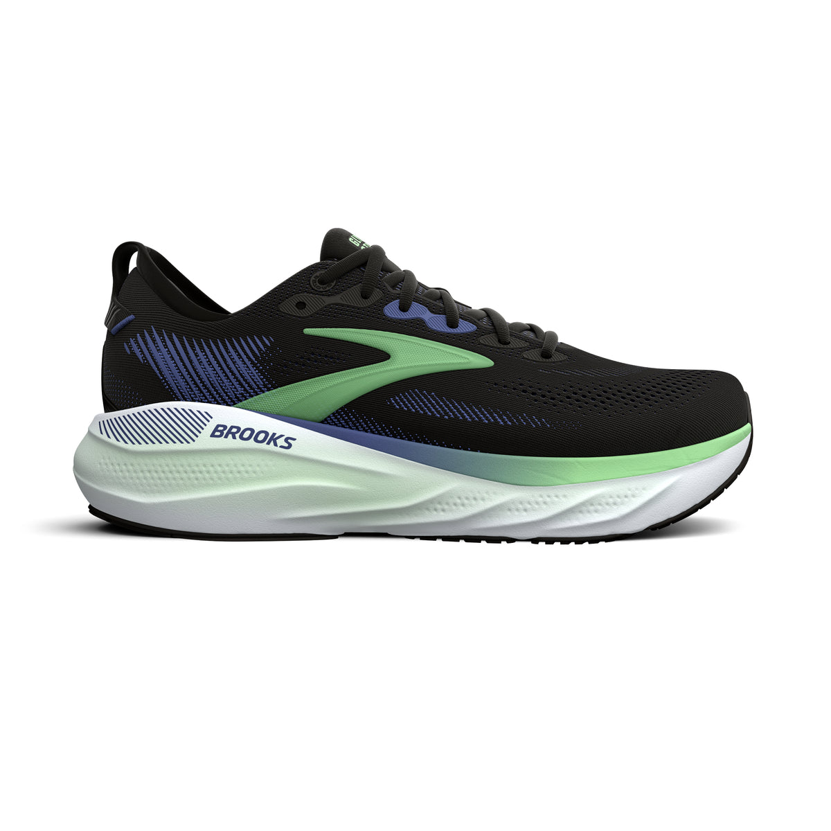 Brooks Men's Glycerin GTS 24 Black/Marlin/Green