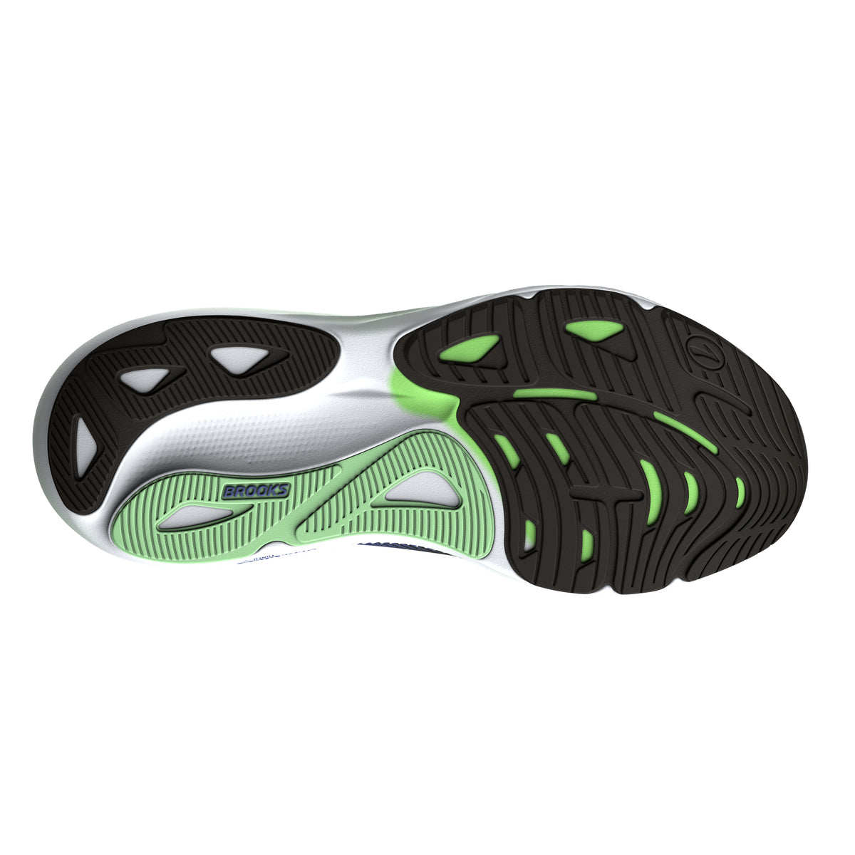 Brooks Men's Glycerin GTS 24 Black/Marlin/Green