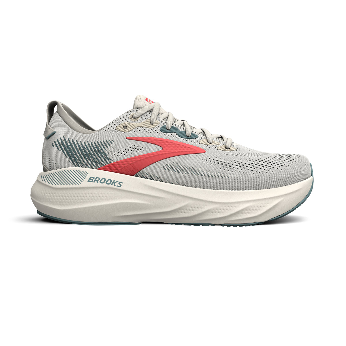 Brooks Men's Glycerin GTS 24 Tofu/Slate/Coral