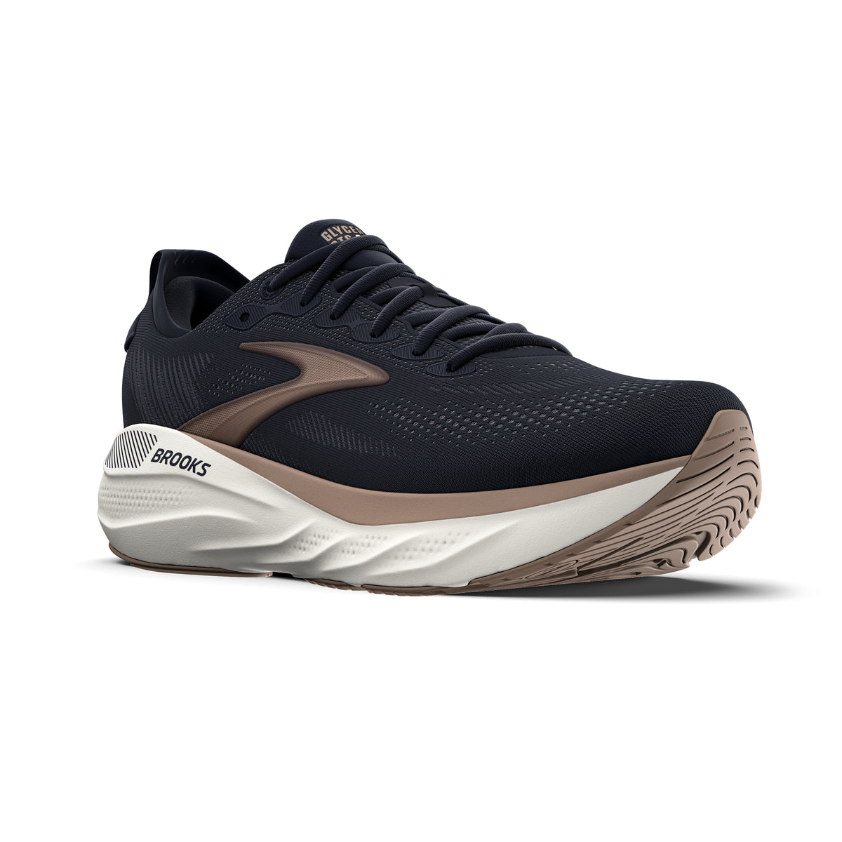 Brooks Men's Glycerin GTS 24 Navy/Stucco/Coconut