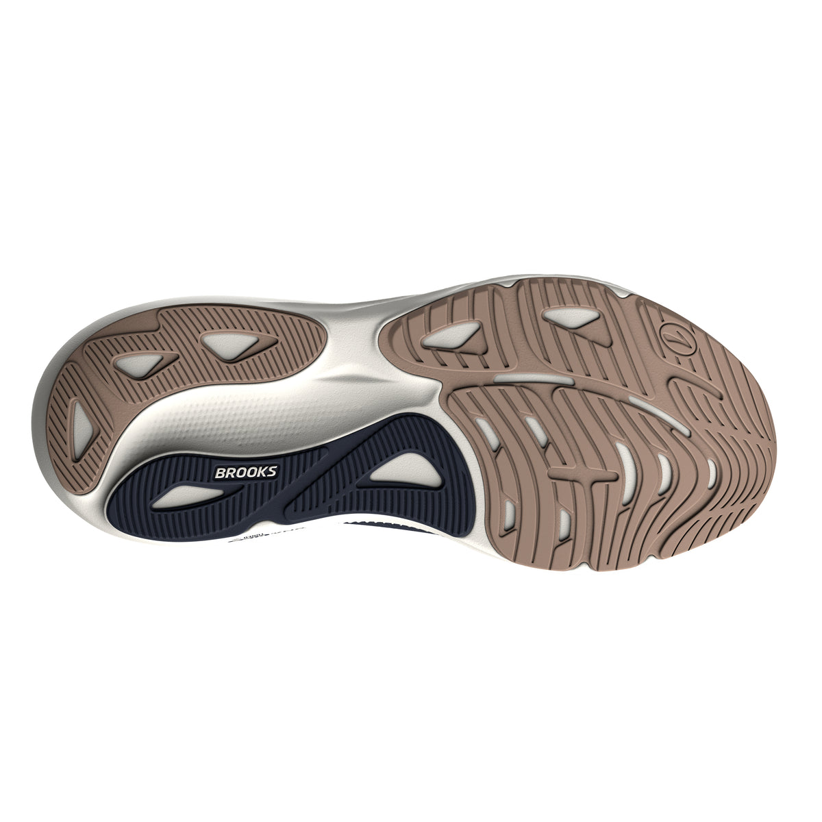 Brooks Men's Glycerin GTS 24 Navy/Stucco/Coconut