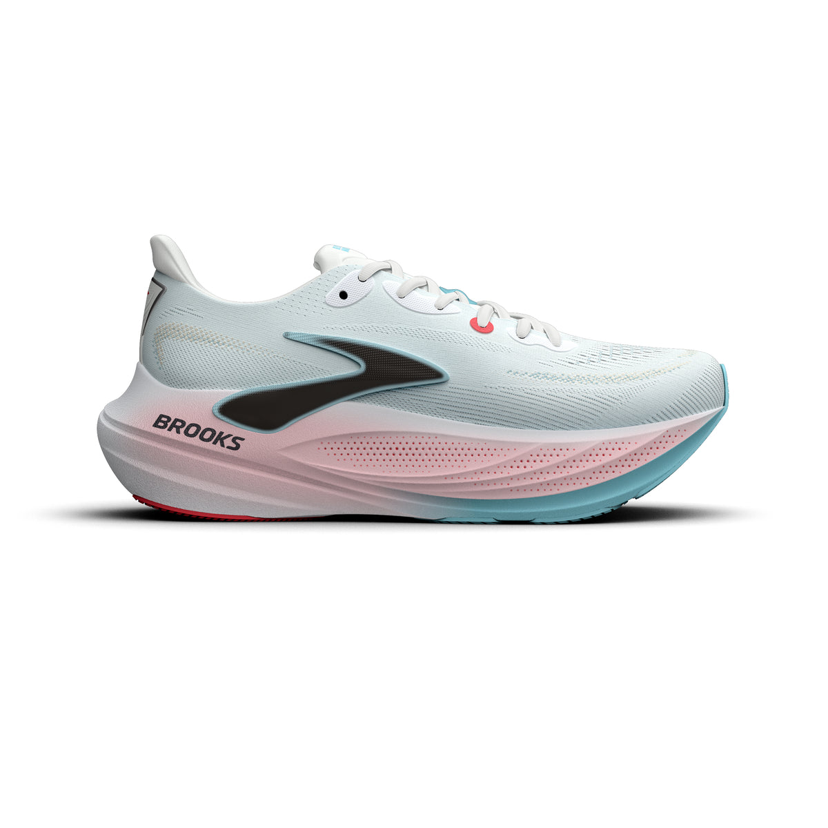 Brooks Men's Glycerin Max 3 Blanc/TechnoBlue/Charcoal