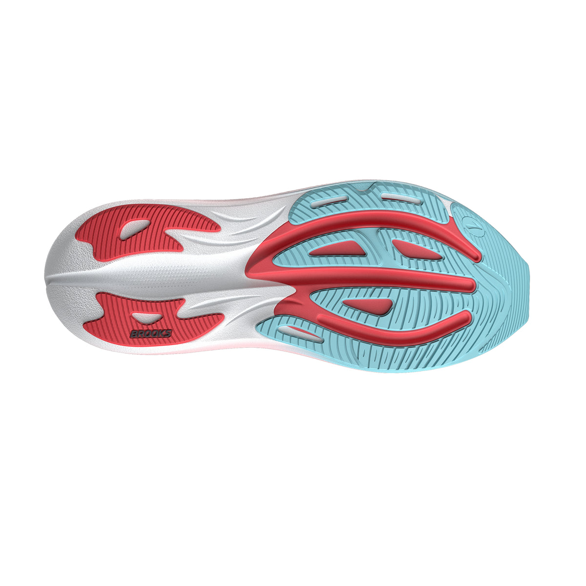 Brooks Men's Glycerin Max 3 Blanc/TechnoBlue/Charcoal