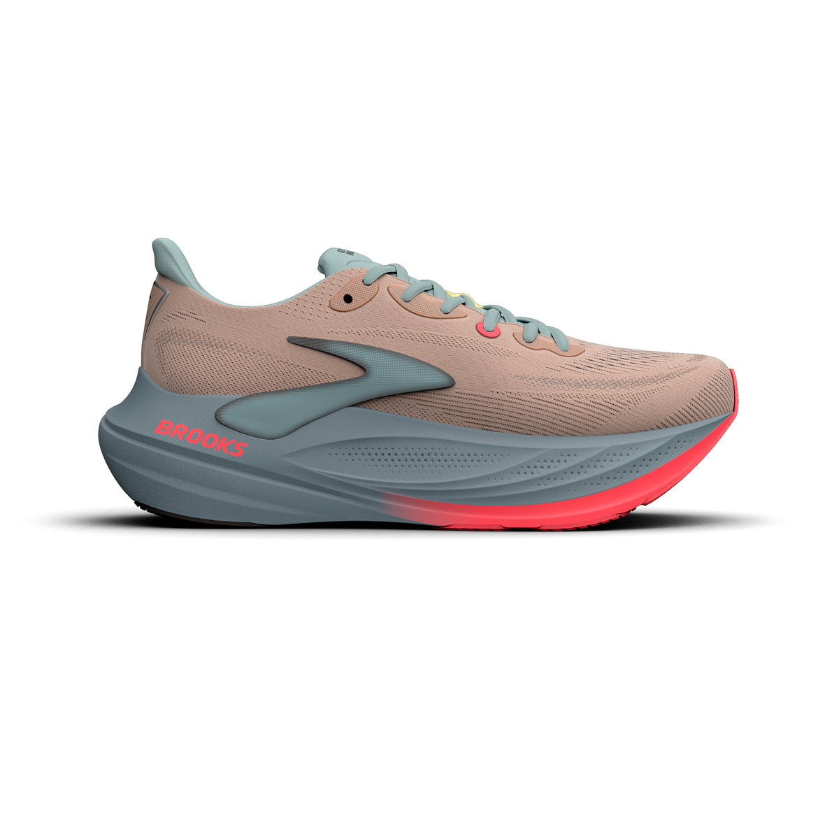 Brooks Men's Glycerin Max 3 Stucco/Slate/FieryCoral