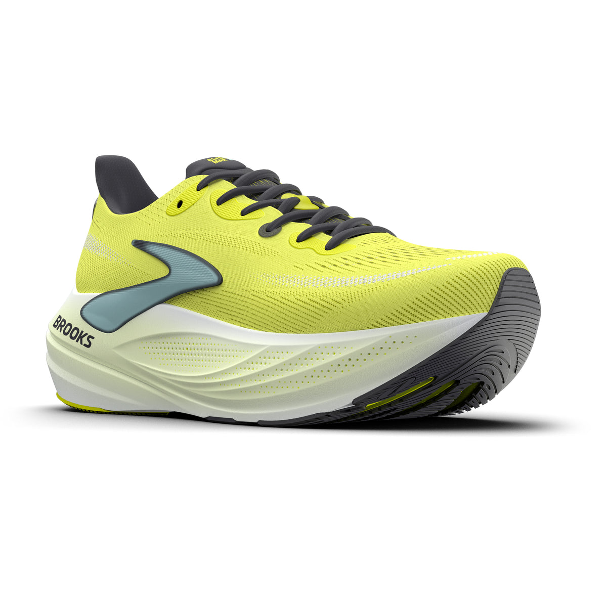 Brooks Men's Glycerin Max 3 Citron/Charcoal/TechnoBlue