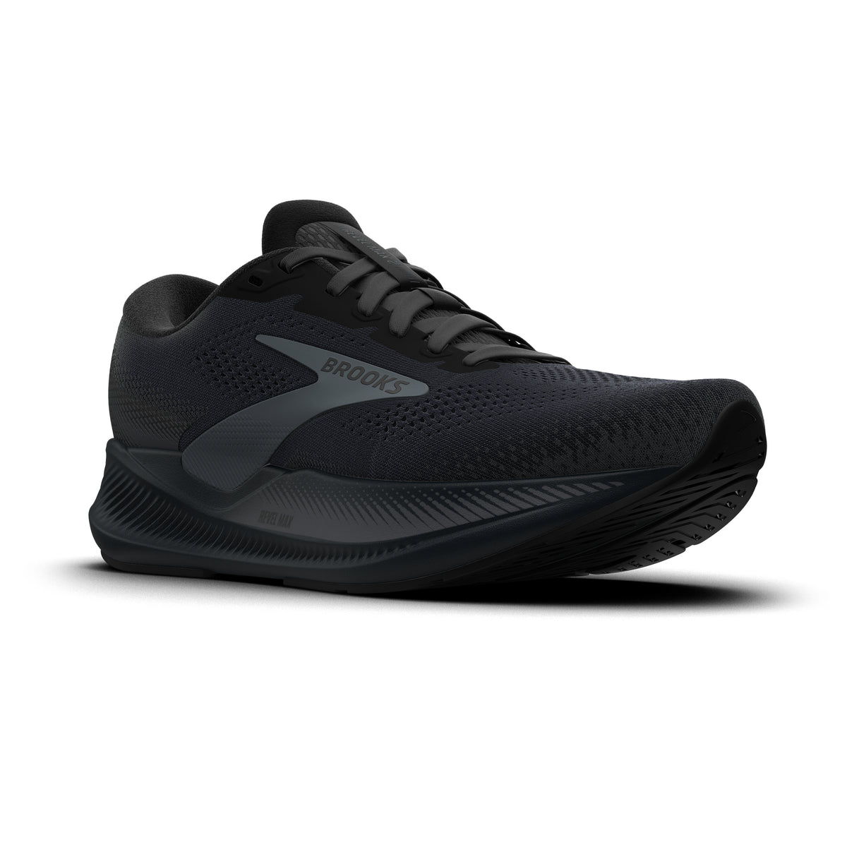 Brooks Men's Revel Max 2 Black/Black/Ebony