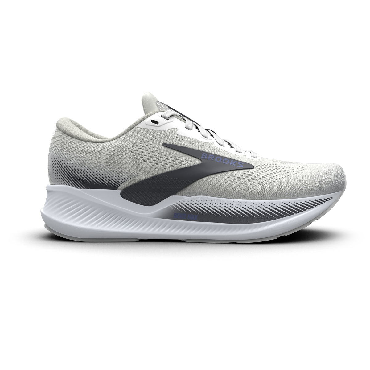 Brooks Men's Revel Max 2 White/Ebony/Marlin
