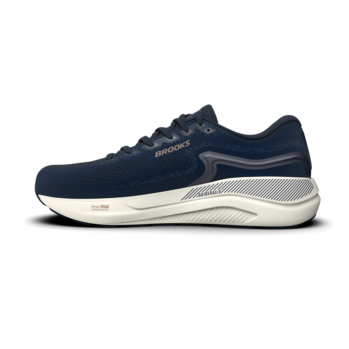 Brooks Men's Addiction GTS 16 NavyBlazer/Stucco/Grey