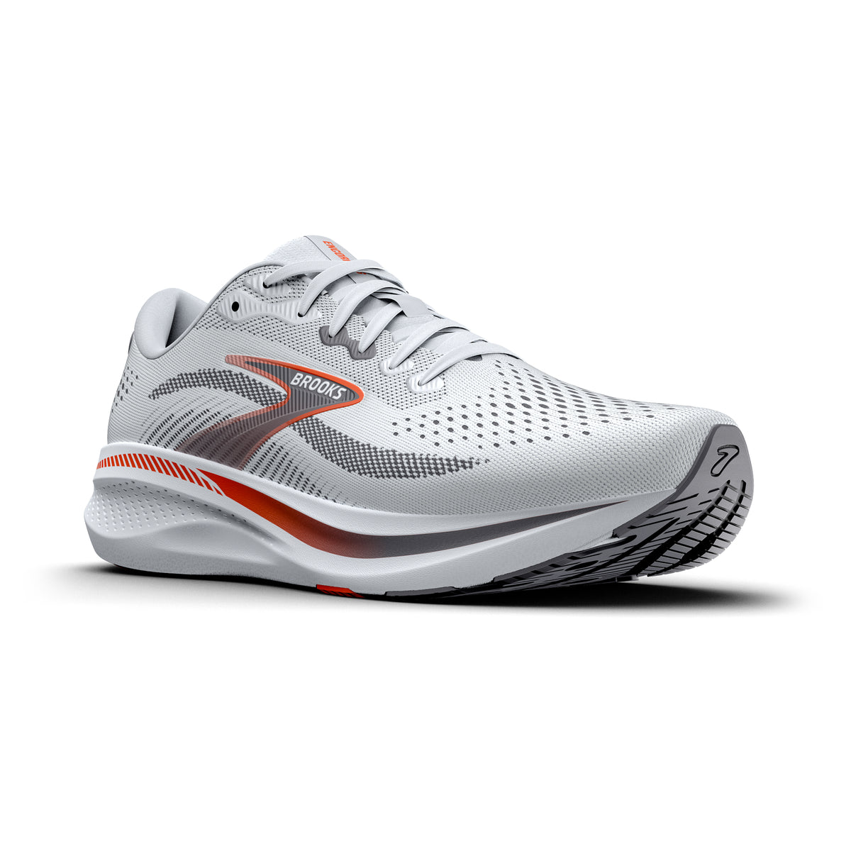 Brooks Men's Encore GTS White/NightOwl/RedOrange