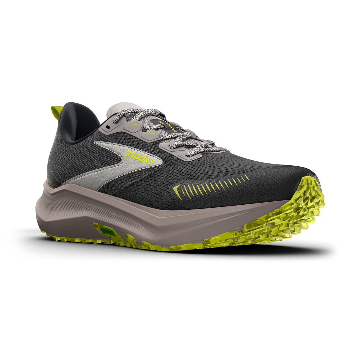 Brooks Men's Navigate BlackOyster/Ash/Citron