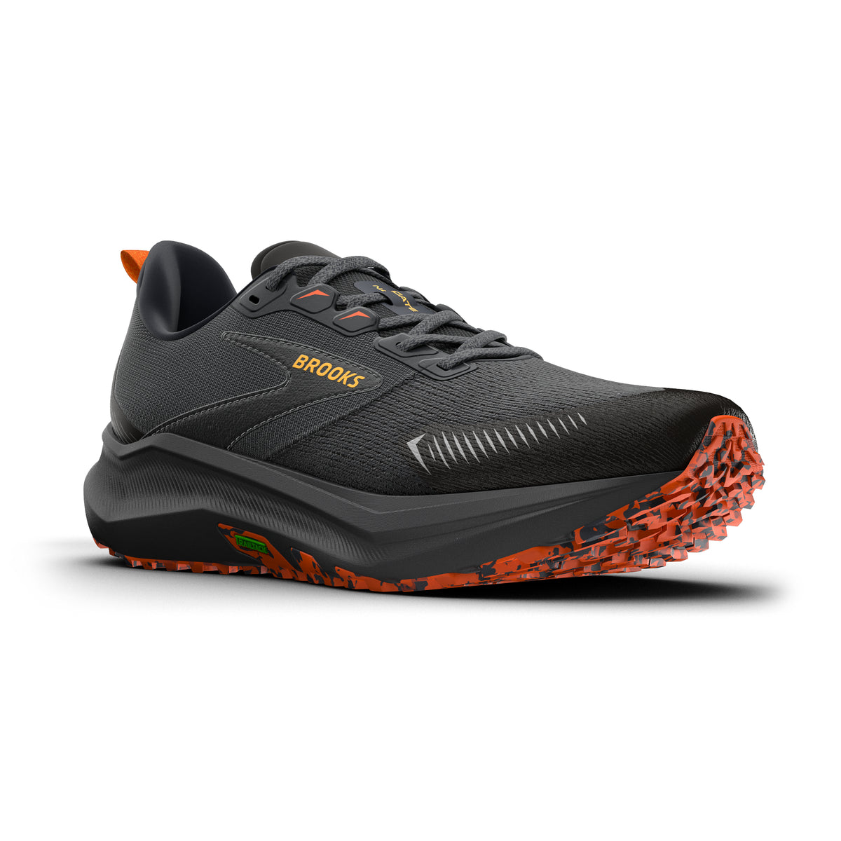 Brooks Men's Navigate Black/Ebony/Orange
